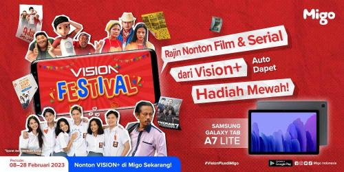 Vision+ Festival Bersemi Kembali buat Bagi-bagi Hadiah Mewah